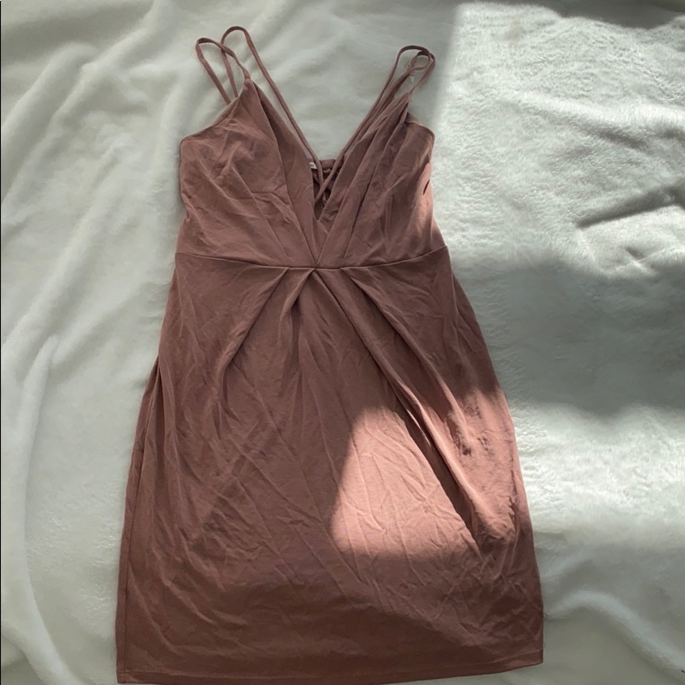 Pale pink dress